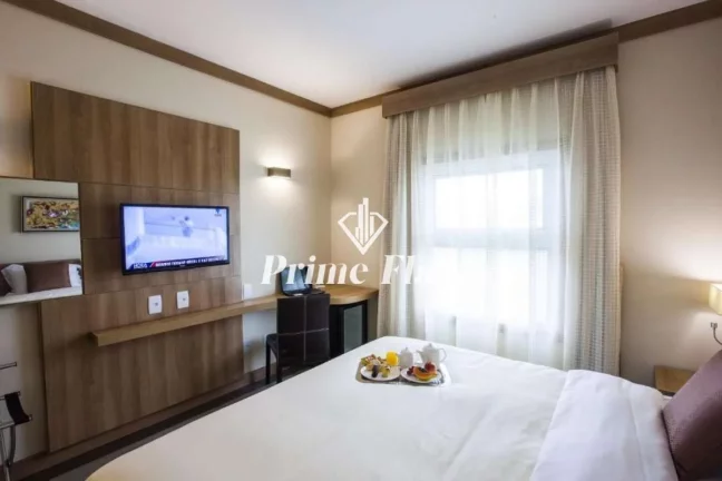 Imagem Flat disponível para venda no Hotel Intercity Vinhedo, com 20m², 1 dormitório e 1 vaga