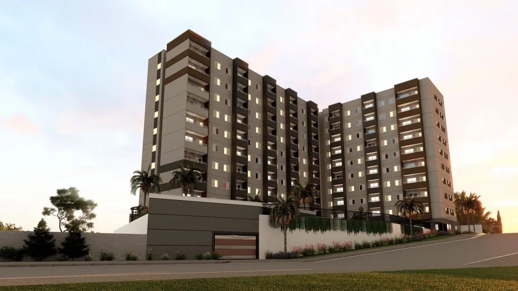 Imagem Um empreendimento com apartamentos de 2 dormitórios prontos para proporcionar praticidade no dia a ...