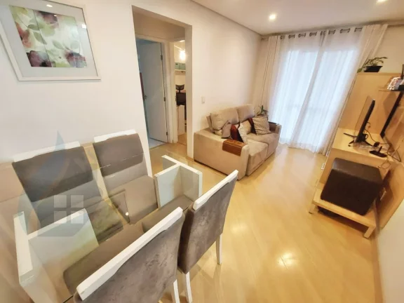Imagem Apartamento de 2 dormitórios sendo 1 suíte, 2 banheiros, 1 vaga, com 60m² em Rudge Ramos, São Bernardo do Campo