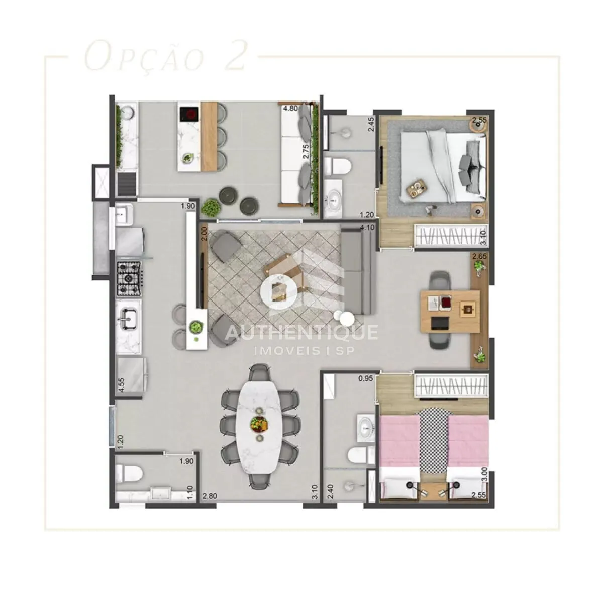 Imagem GIARDINO GOLF RESIDENZIALE VILA SAO FRANCISCO - Apartamento à venda no bairro Umuarama - Osasco/SP