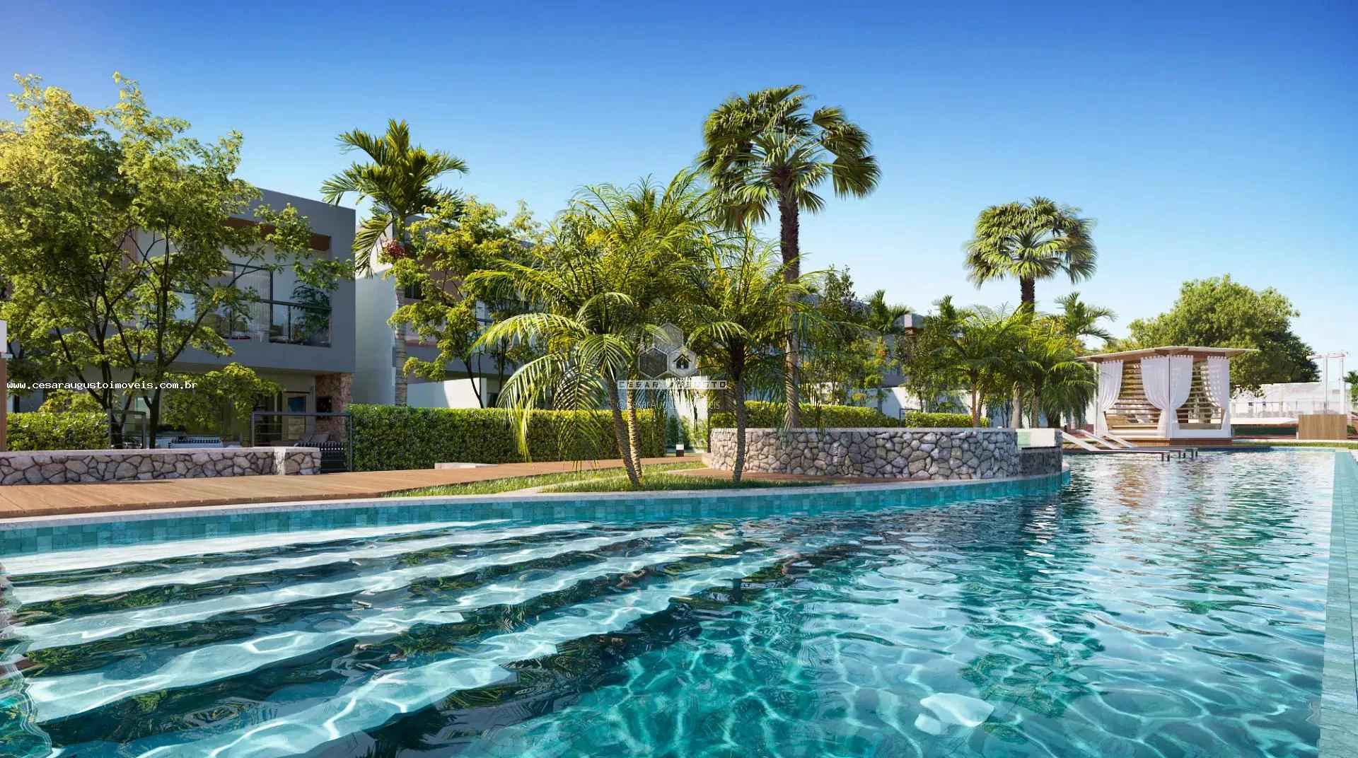 Imagem Giverny Condomínio Jardim - Condomino alto padrão no Eus?(C)bio