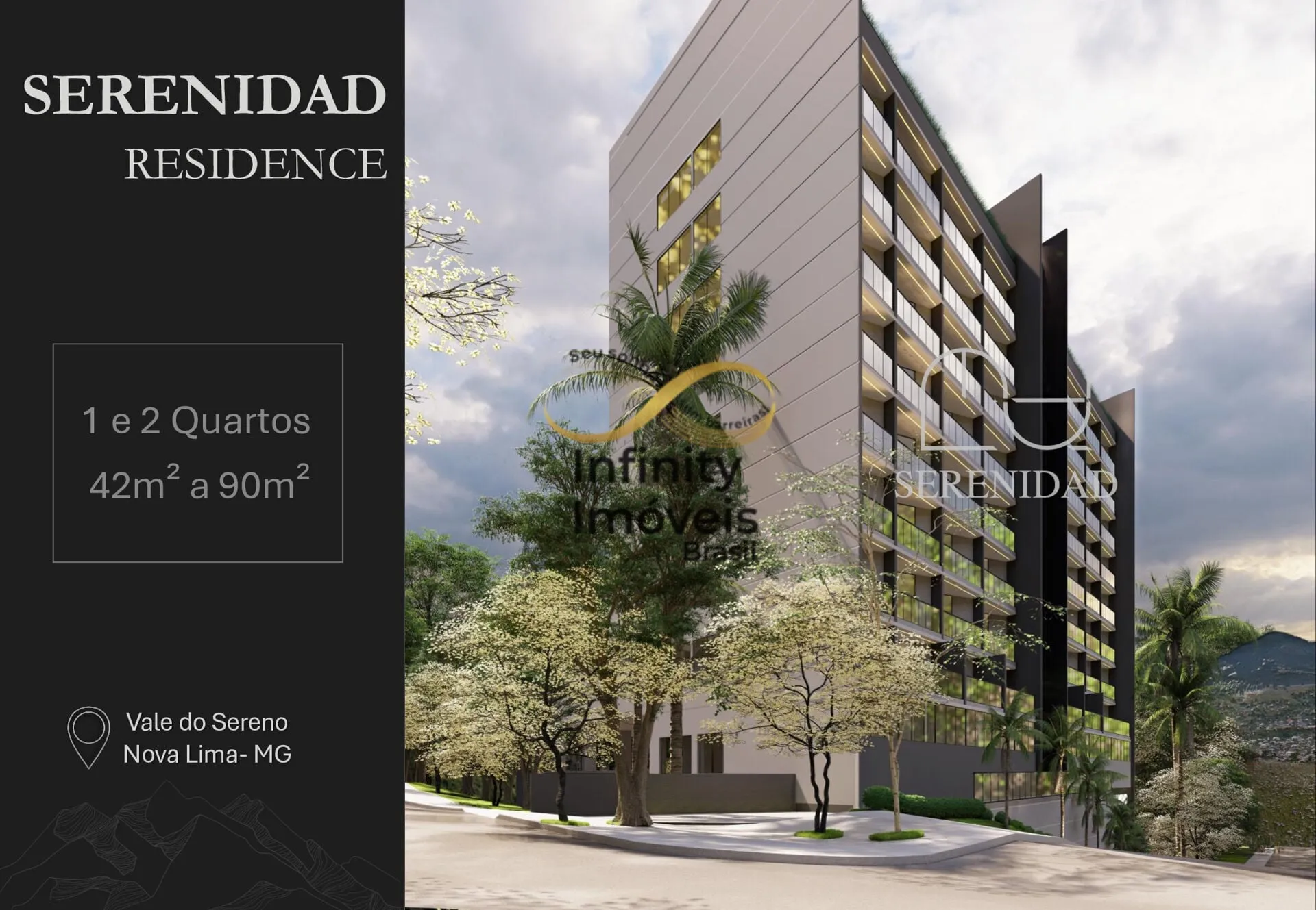 Imagem Serenidad Residence - Apartamento à venda no bairro Vale do Sereno - Nova Lima/MG