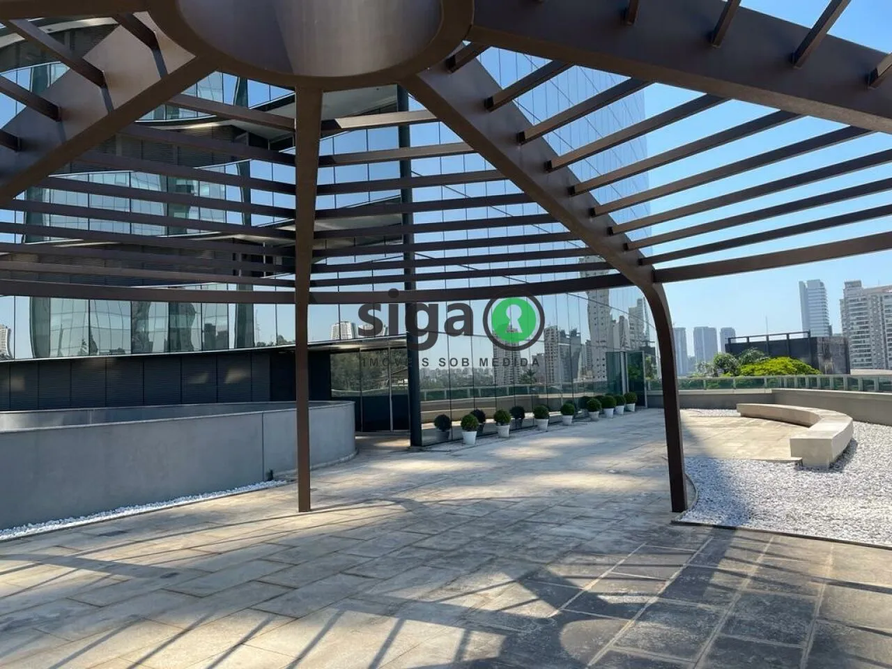 Imagem Torre Alpha Nações unidas - 282m2 Interna- 480,4m2 Externa- ARÉA TOTAL 762m2