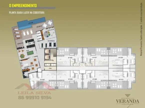 Imagem Apartamento 3 dormitórios para Venda, Ininga, 3 dormitórios, 1 suíte, 2 banheiros, 2 vagas