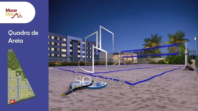 Imagem Smart Vista do Rio: Financiamento Caixa com entrada reduzida no 40 Horas