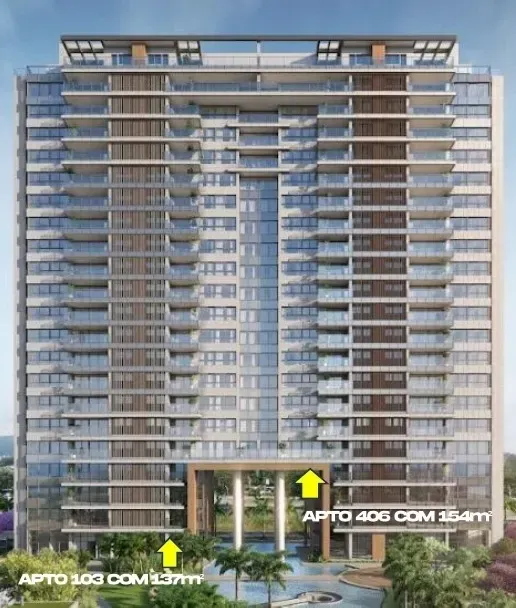 Apartamento com 2 Quartos à Venda, 140 metros em Barra da Tijuca - Rio de Janeiro