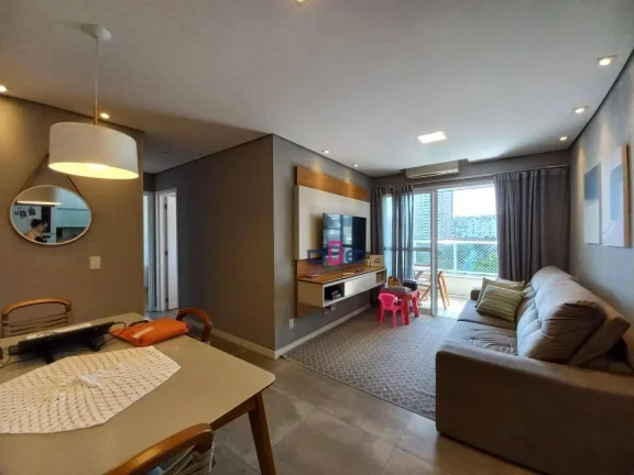 Apartamento com 2 dormitórios sendo 1 suíte, com lazer completo e 1 vaga coletiva suficiente e livre R$ 695.000 - Campo Grande - Santos/SP