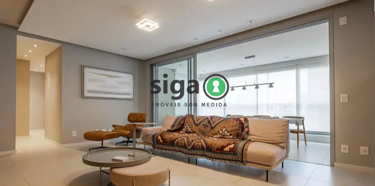 Imagem Apartamento à venda com 124m², 3 quartos e 2 vagas no Jardim Paulista