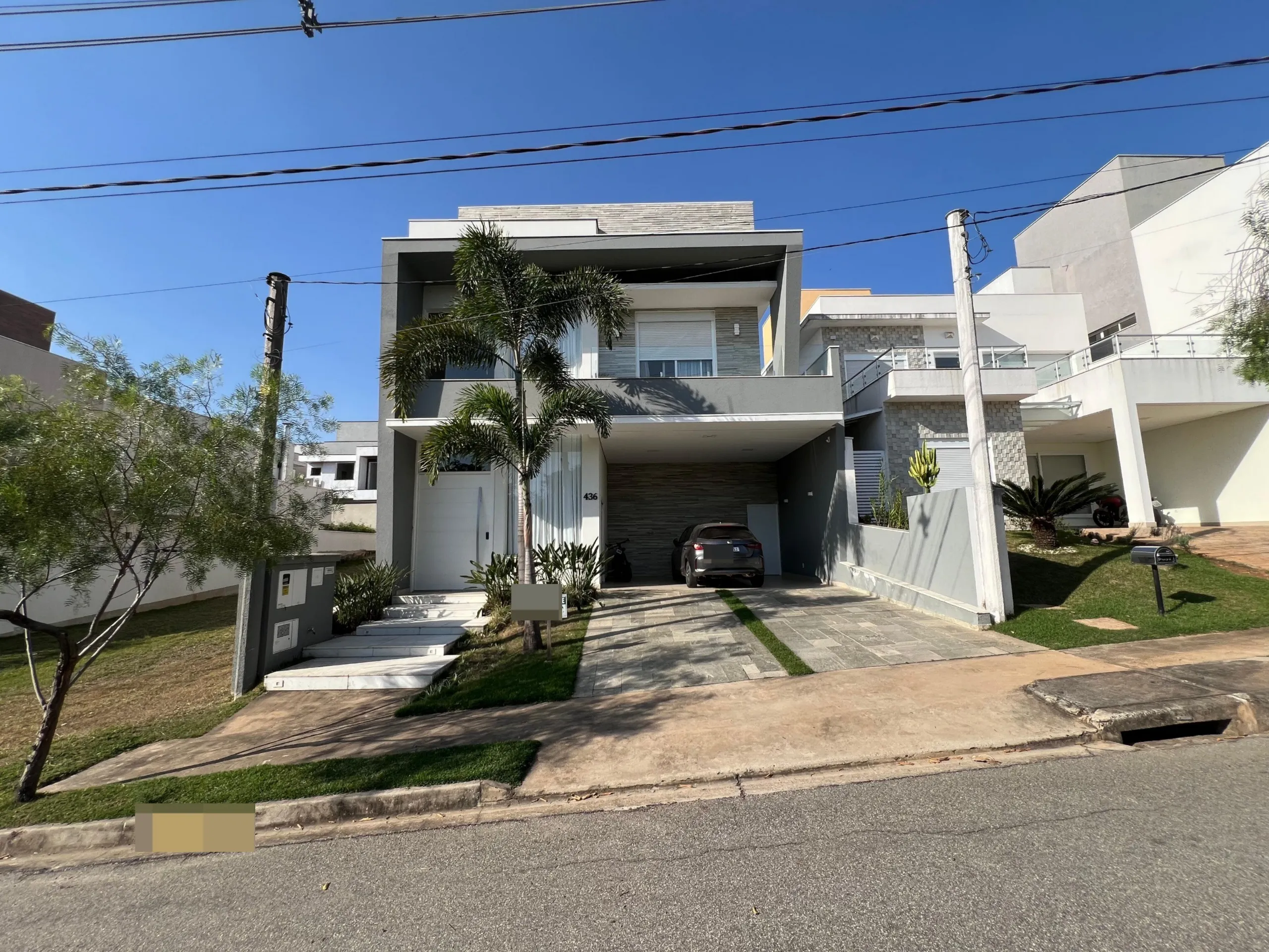 Imagem Luxuosa Casa com 3 Suítes, Piscina e Placas Fotovoltaicas no Condomínio Completo Ibiti Reserva