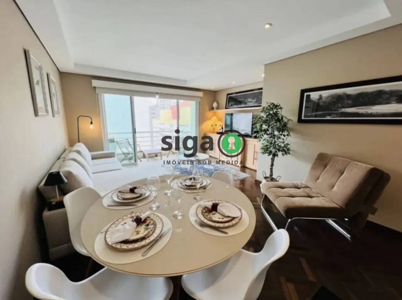 Foto do imóvel Apartamento em Pinheiros- 1 quarto com 52m², 2 Vagas Á VENDA!