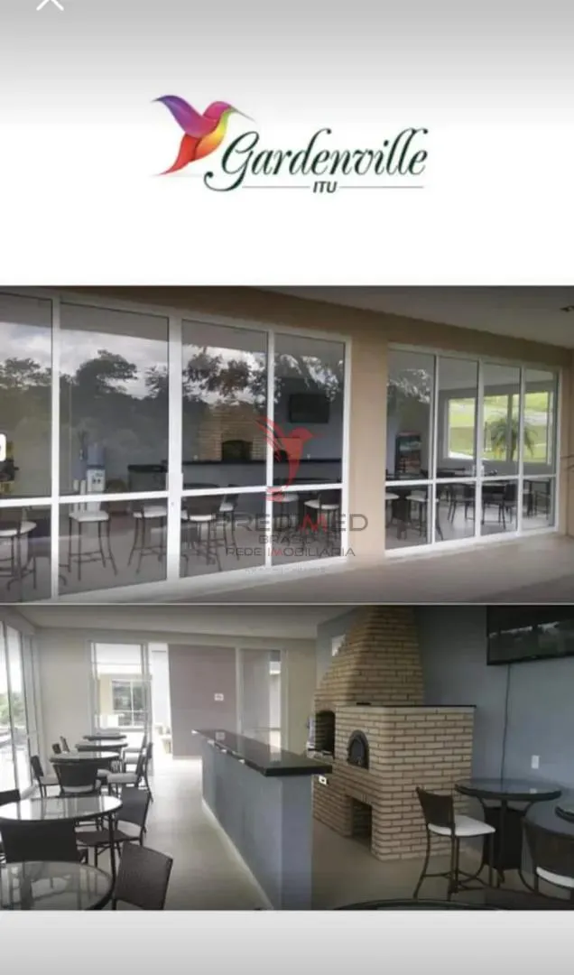 Imagem Lote plano, de esquina, a venda no Condominio Garden Ville em Itu