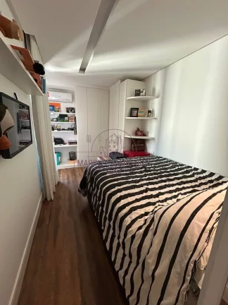 Imagem Ap quarto e sala, varanda integrada com sala, fechamento, lazer, 1 vaga.