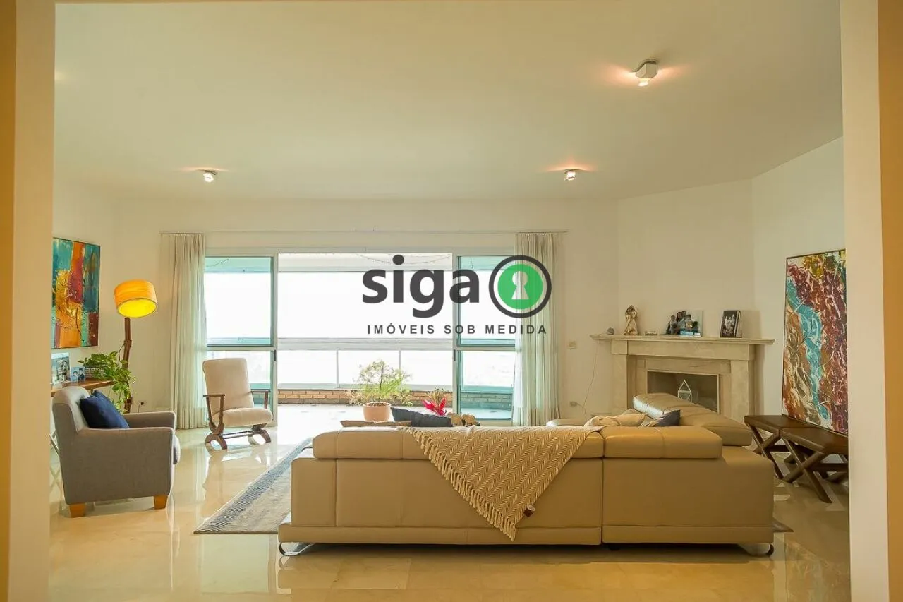 Foto do imóvel Apartamento para disponível para venda ou aluguel no Panamby, de 367m, 4 quartos e 6 vagas.