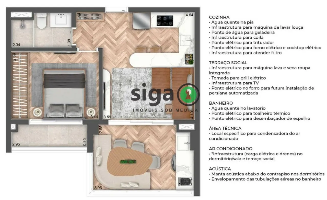 Imagem Apartamento para venda em Moema, São Paulo - SP