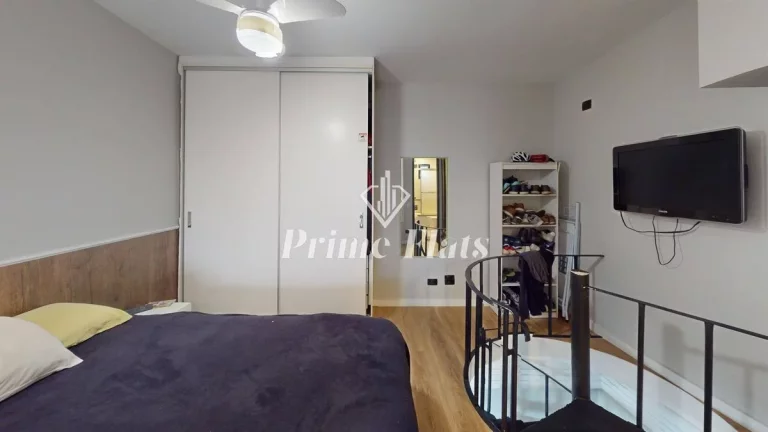 Imagem Flat disponível para venda no Place Vendome Flat Service em Moema, com 52m², 1 dormitório e 1 vaga