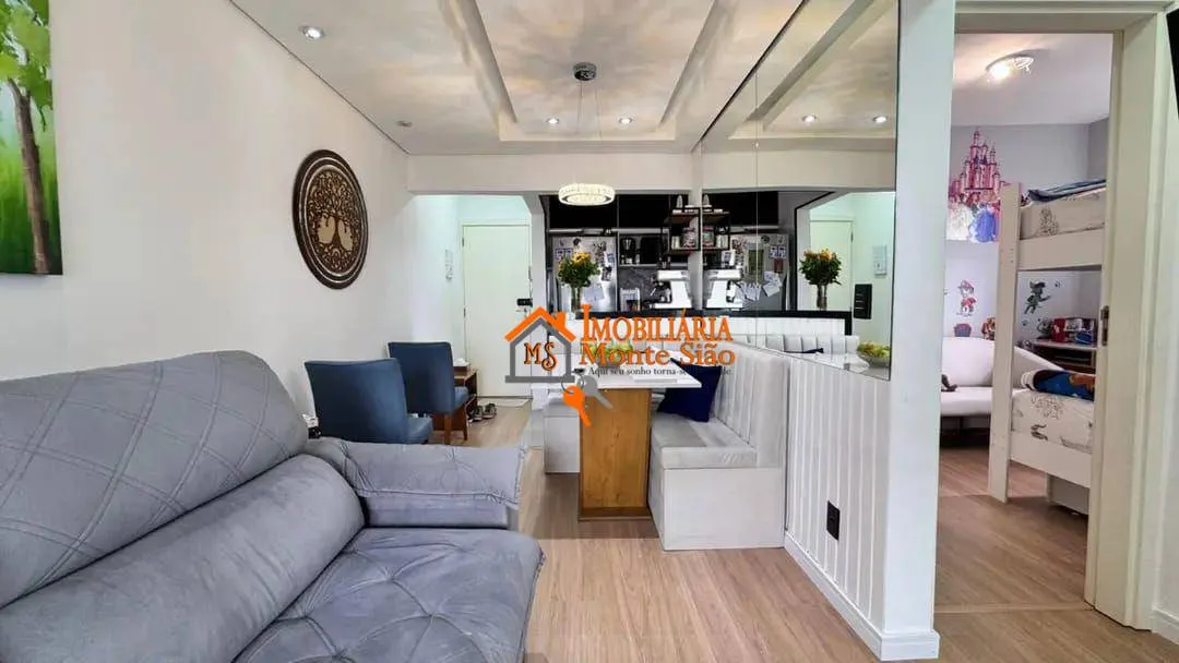Imagem Apartamento com 2 dormitórios à venda, 55 m² por R$ 430.000,00 - Centro - Guarulhos/SP