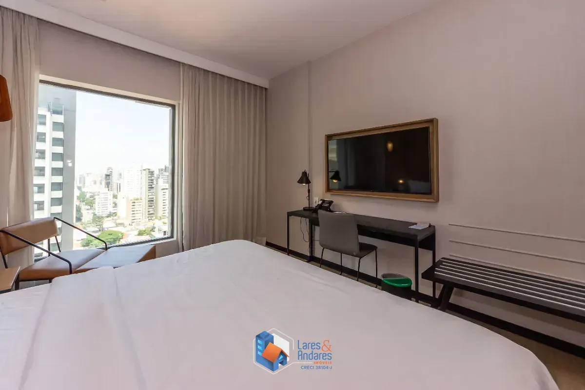 Imagem Flat para venda em Pinheiros com 1 quarto, sendo 1 suíte, 24m²