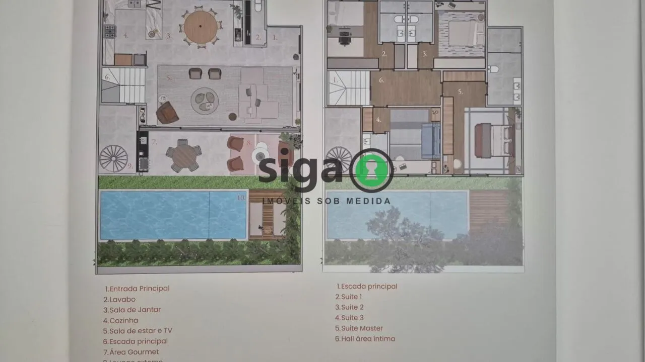 Imagem CASA EM CONDOMINIO COM 4 QUARTOS SENDO SUITES
