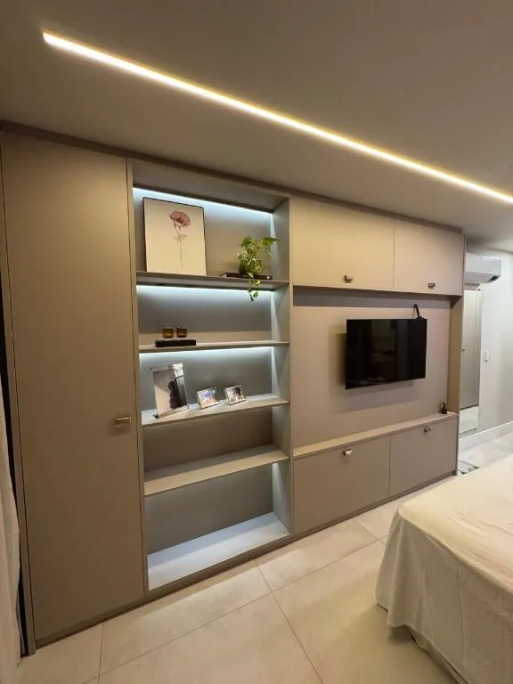 Imagem Apartamento de alto padrão com 146 m², 3 suítes, varanda gourmet, 3 vagas e lazer completo no Evidence Class Club, Bairro dos Estados.
