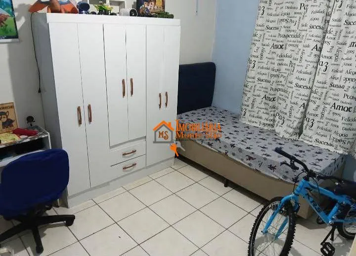 Imagem Apartamento com 2 dormitórios para alugar, 48 m² por R$ 1.120,00/mês - Vila Sadokim - Guarulhos/SP