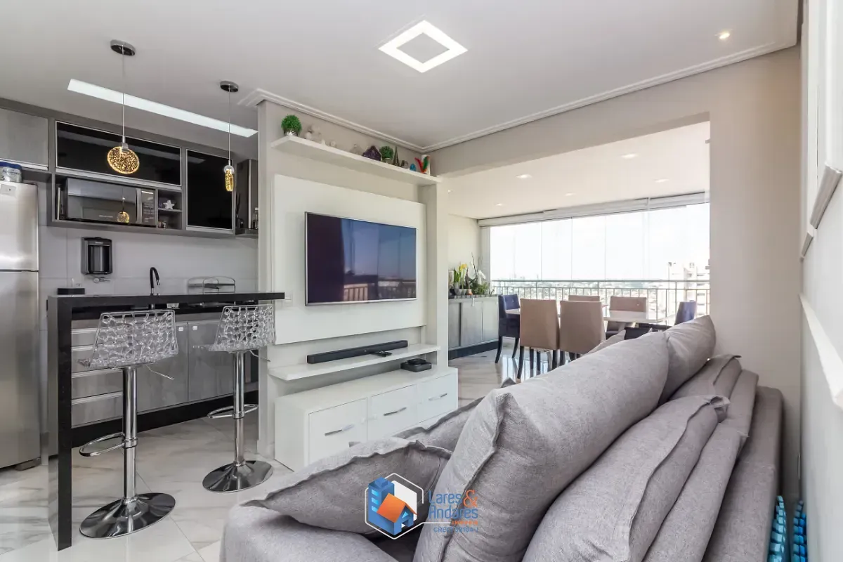 Foto do imóvel Apartamento para venda em Vila Monte Alegre com 2 quartos, sendo 1 suíte, 61m² em Avenida Fagundes Filho