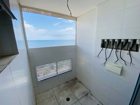 Imagem Apartamento no canto do Forte 4 dormitórios vista mar