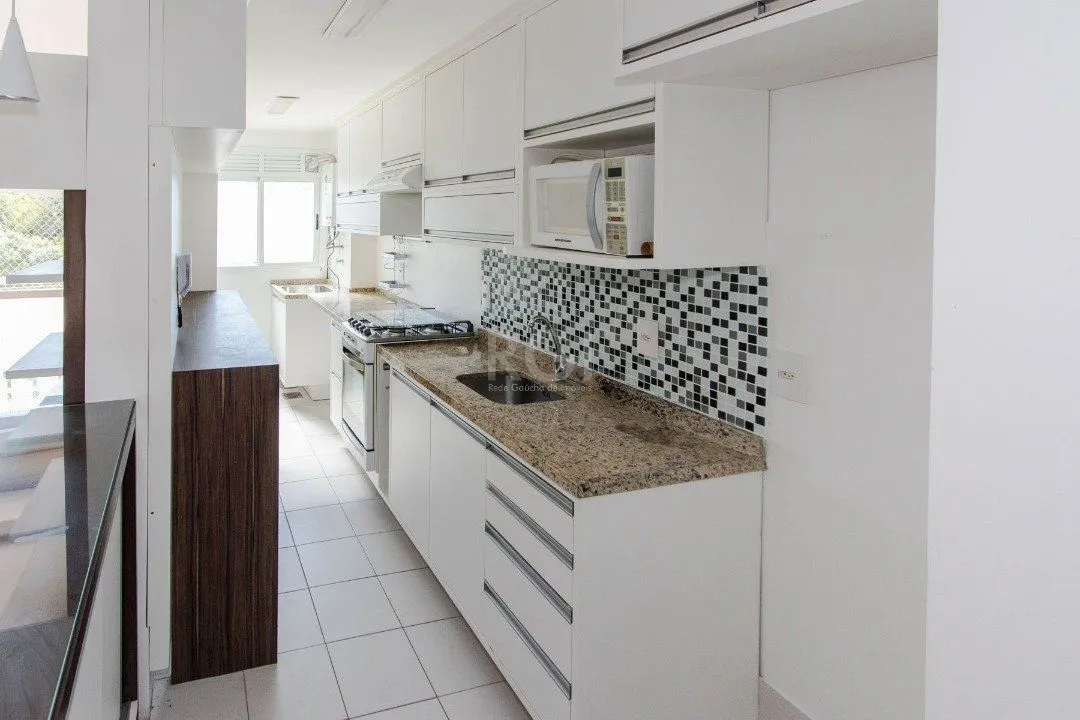Imagem Apartamento | Bairro Cristal | 2 dormitórios | Suíte | Semi mobiliado | 1 vaga escriturada