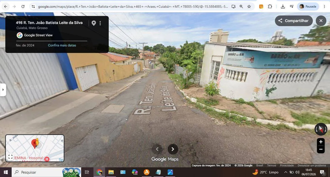 Imagem Terreno Bairro Araés
