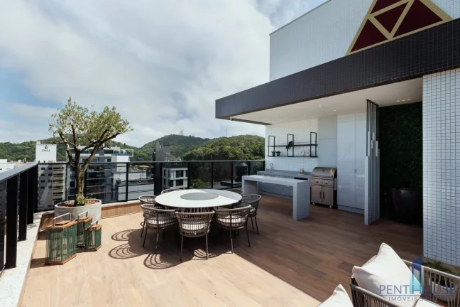 Imagem Cobertura Duplex para Venda em Itajaí, Praia Brava de Itajaí, 4 dormitórios, 4 suítes, 5 banheiros, 4 vagas