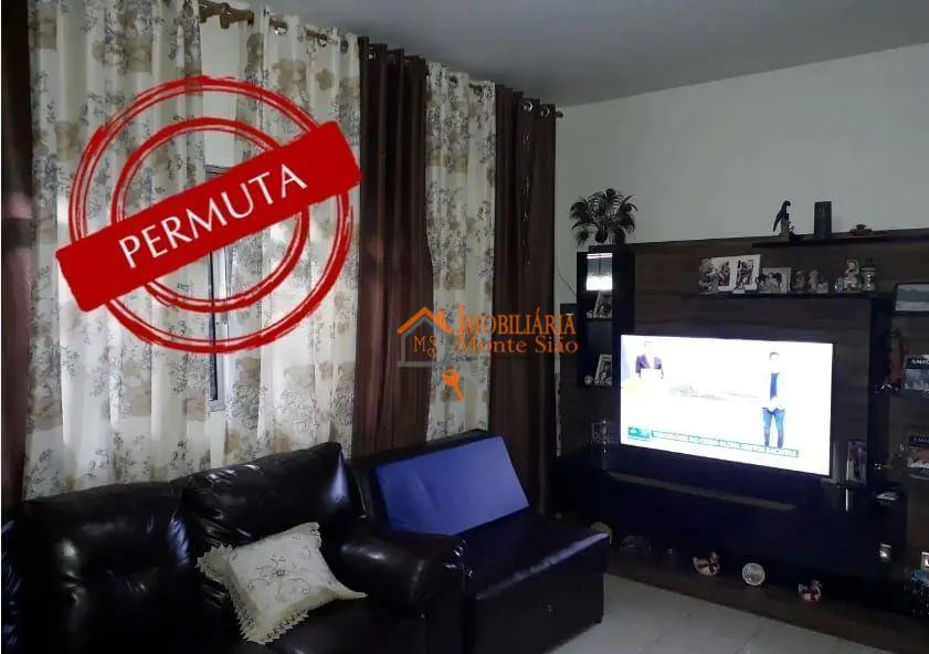 Imagem Sobrado com 4 dormitórios à venda, 125 m² por R$ 400.000,00 - Cidade Parque Brasília - Guarulhos/SP