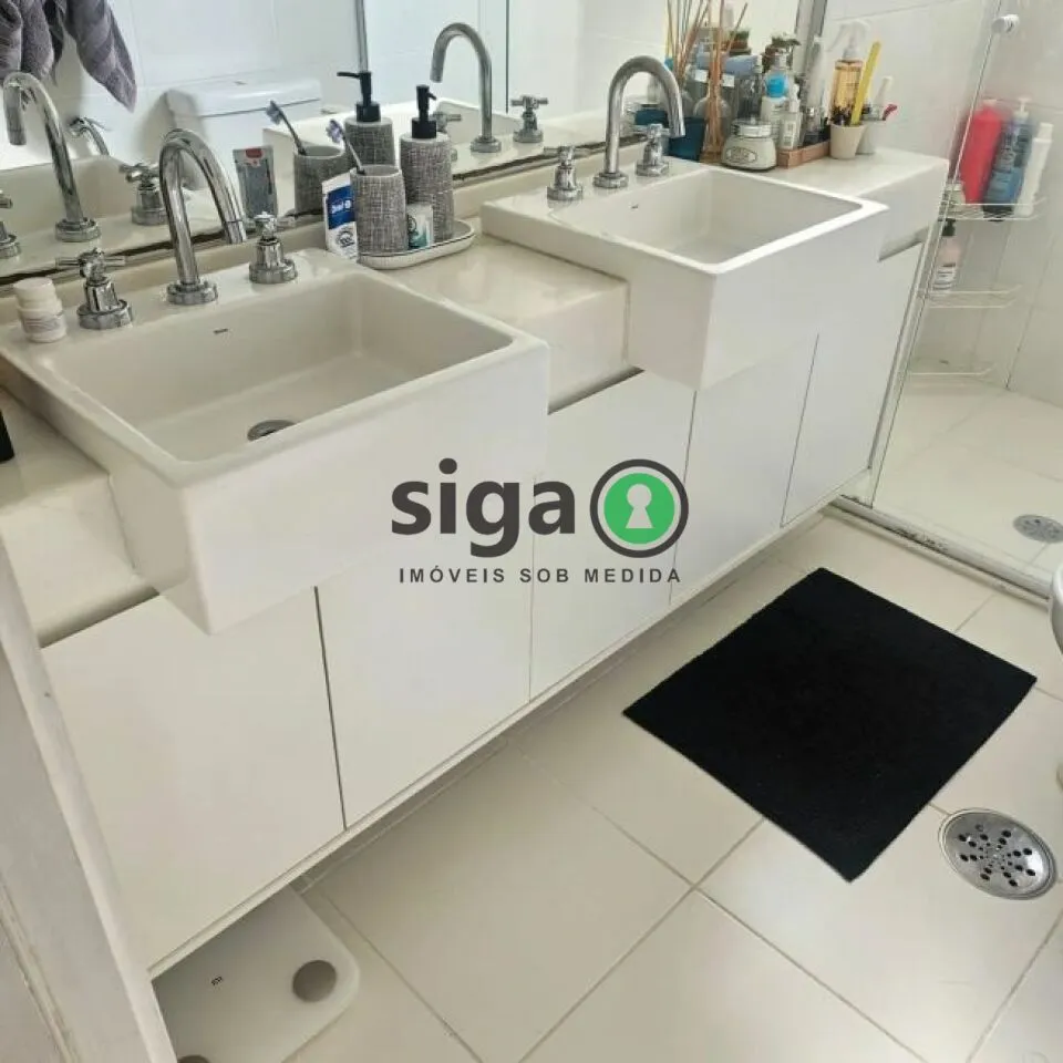 Imagem Apartamento a venda no Brooklin, de 100 m2, 3 quartos e 2 vagas.