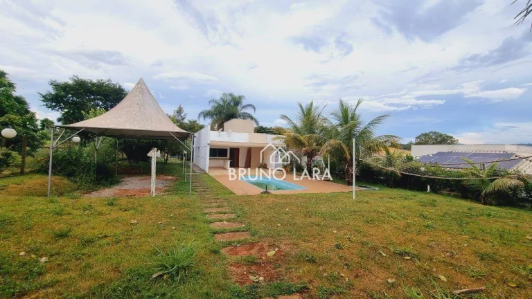Imagem Casa com 3 dormitórios à venda, 148 m² por R$ 850.000,00 - Condomínio Serra Verde - Igarapé/MG