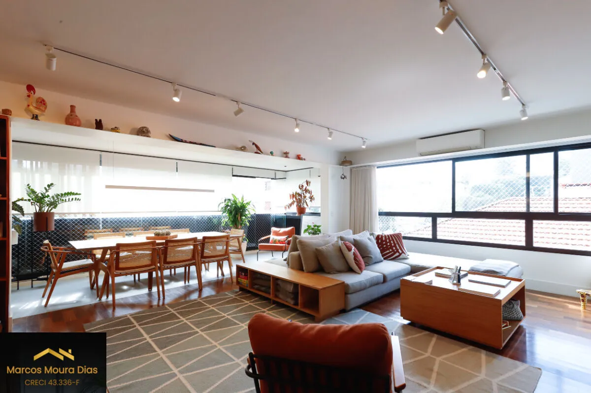Imagem Apartamento com 3 suítes, Varanda Gourmet, 2 Vagas de Garagem no Sumaré. Edifício com Lazer e Portaria 24hs