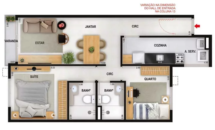 Imagem APARTAMENTO RESIDENCIAL em Rio de Janeiro - RJ, Freguesia (Jacarepaguá)