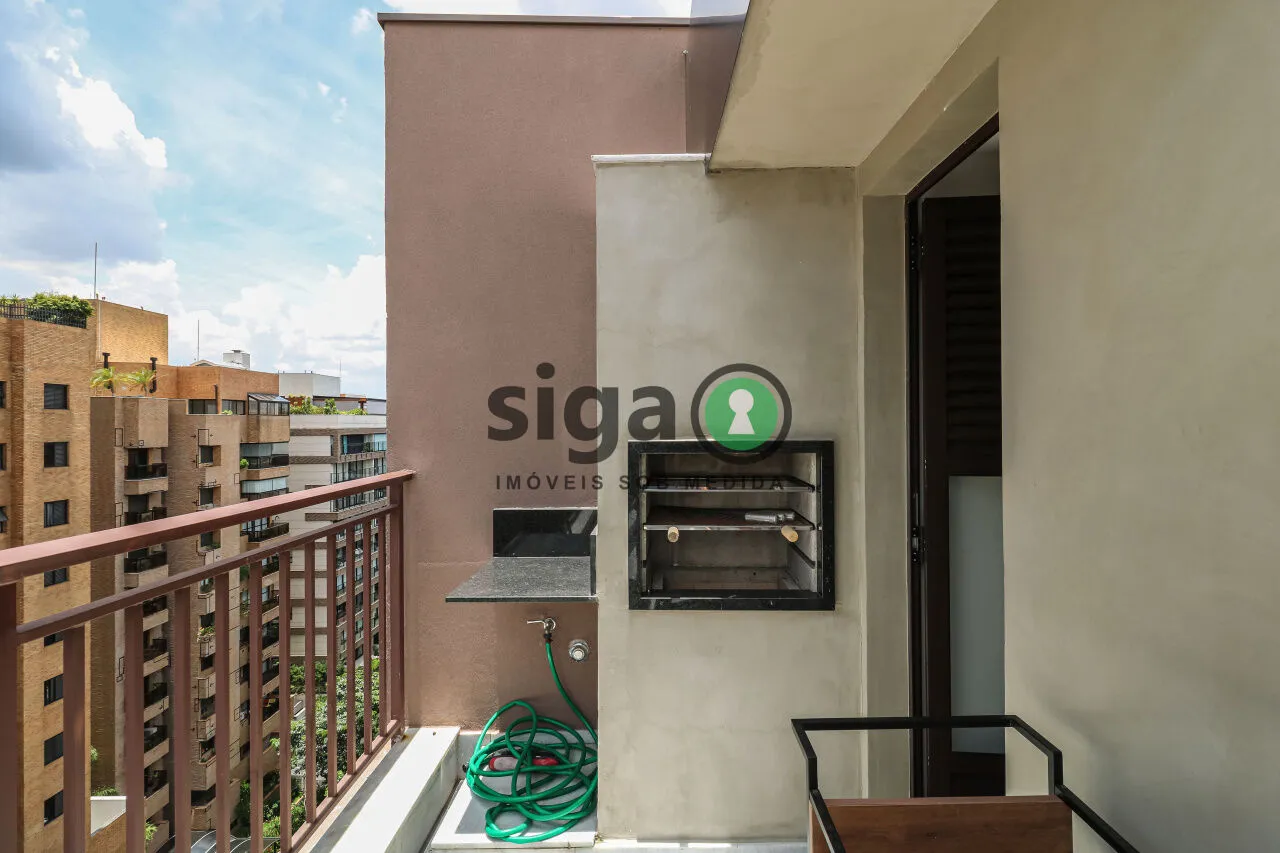 Imagem Cobertura Duplex Nova e Decorada no Jardim Guedala | 2 Suítes | Jacuzzi | 3 Vagas + Depósito