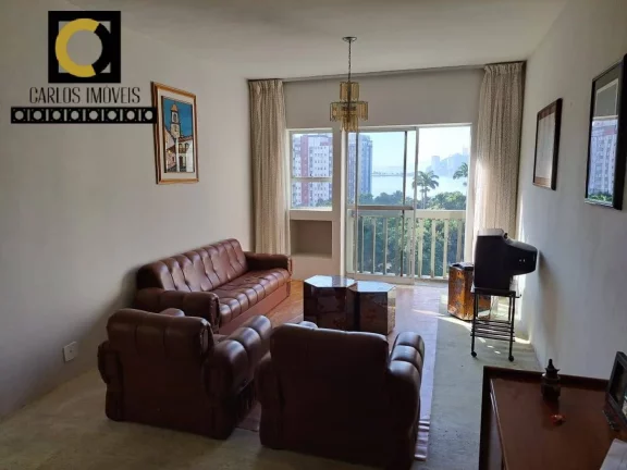 Imagem APARTAMENTO DE 85M² COM VISTA PARA O MAR EM SÃO VICENTE 2 Dorm. com Depenc.
