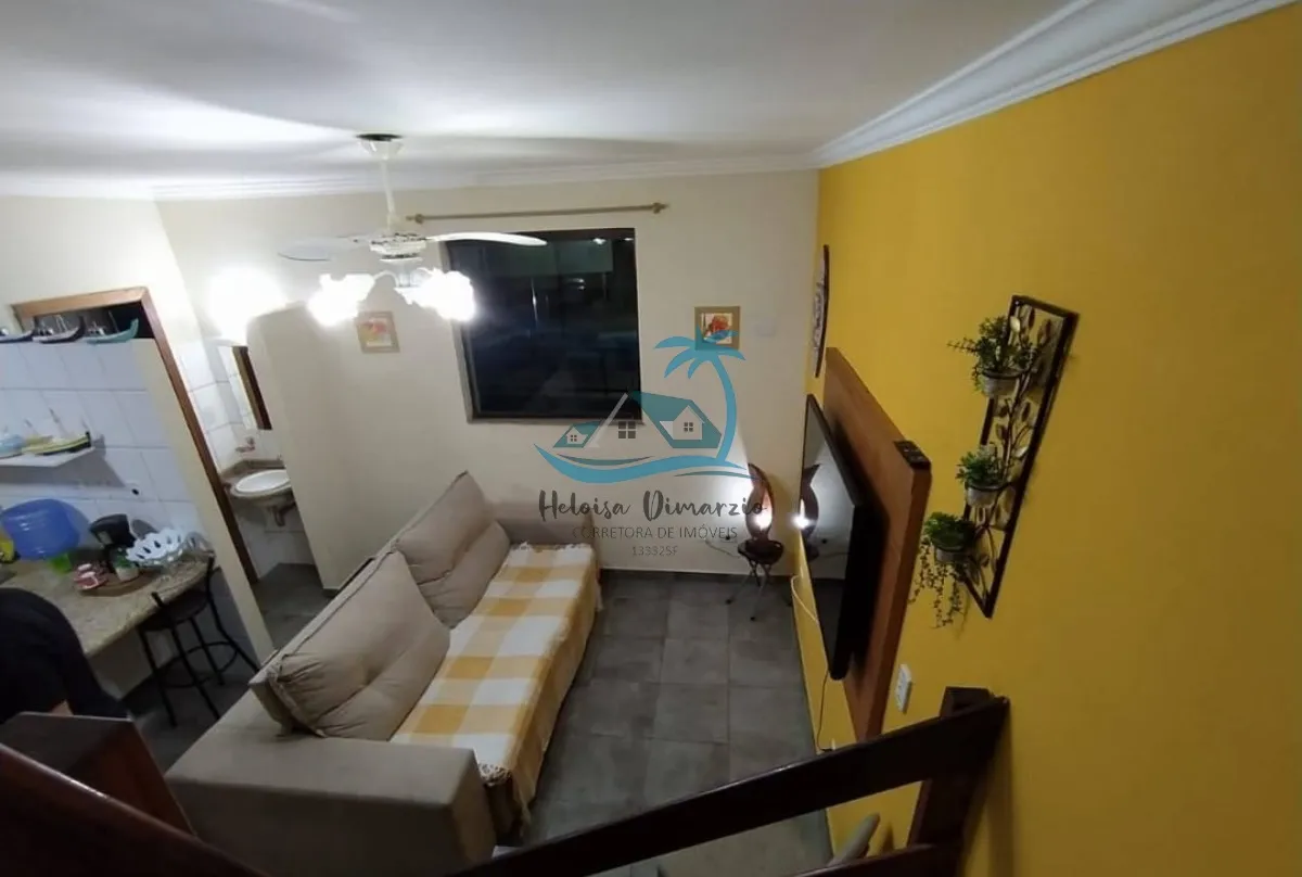 Imagem Apartamento triplex mobiliado com 3 dormitórios à venda no Itaguá em Ubatuba