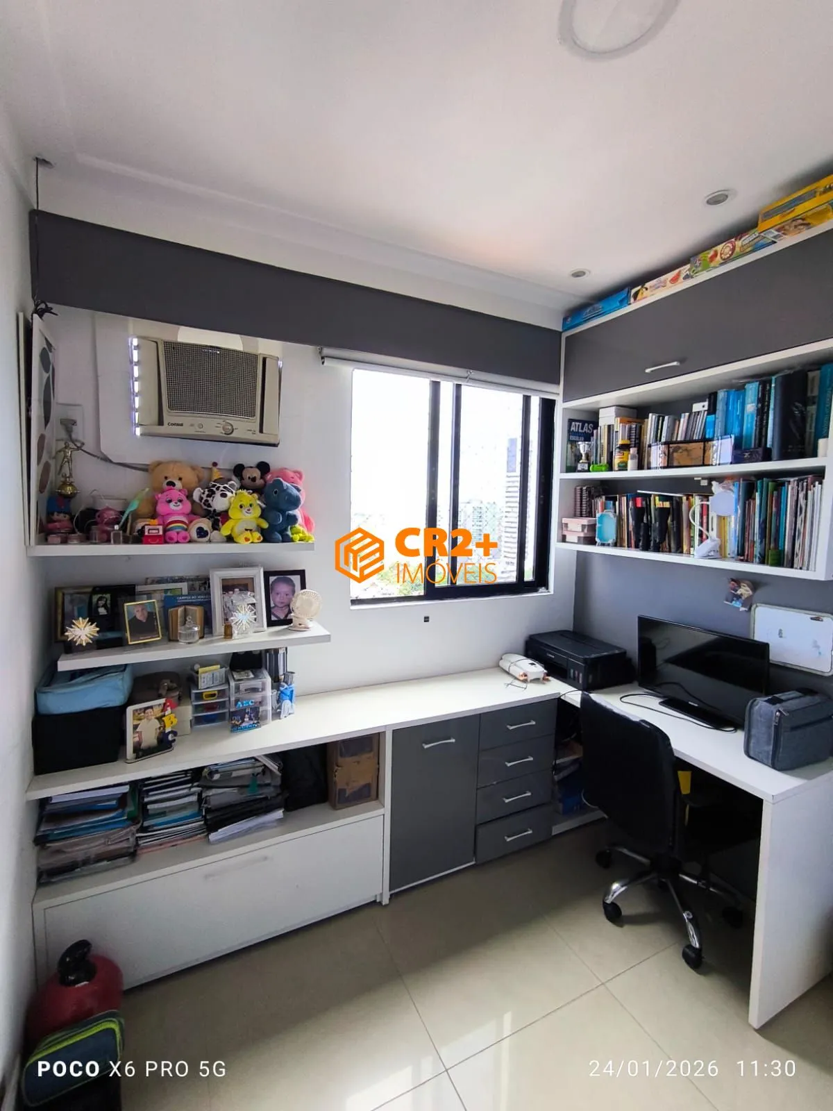 Imagem Vendo apartamento 63m2, 2 quarto 1 suíte, andar alto Reformado