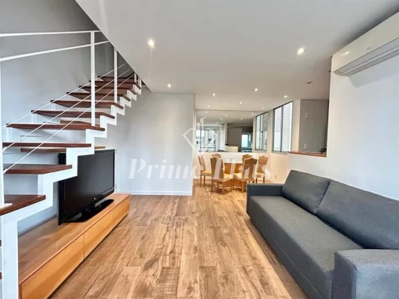 Imagem Flat disponível para venda no Twin Towers Ibirapuera, com 74m², 2 dormitórios e 2 vagas de garagem