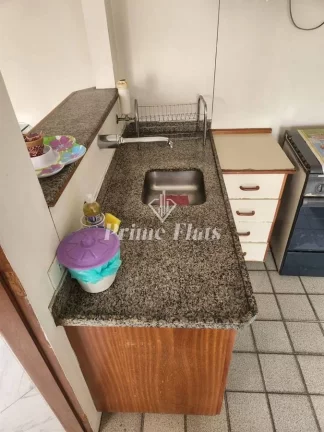 Imagem Flat disponível para venda no Condomínio Edifício Magic Place Guarará de 45m², com 1 dormitório e 1 vaga de garagem