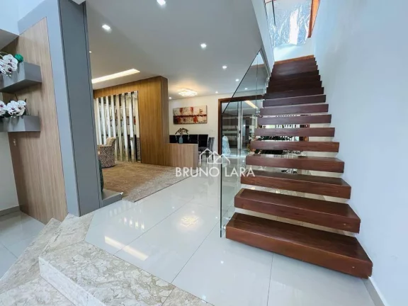 Imagem Casa com 4 dormitórios à venda, 500 m² por R$ 1.950.000,00 - Condomínio Serra Verde - Igarapé/MG
