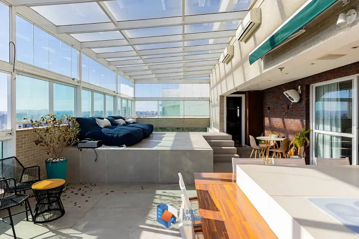 Imagem Cobertura para venda em Campo Belo com 4 quartos, sendo 3 suítes, 386m²