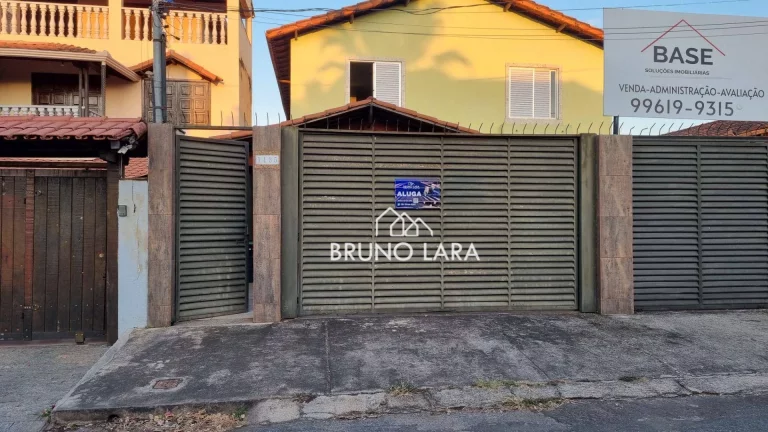 Imagem Casa disponível para locação no Bairro Três Poderes – Igarapé/MG.