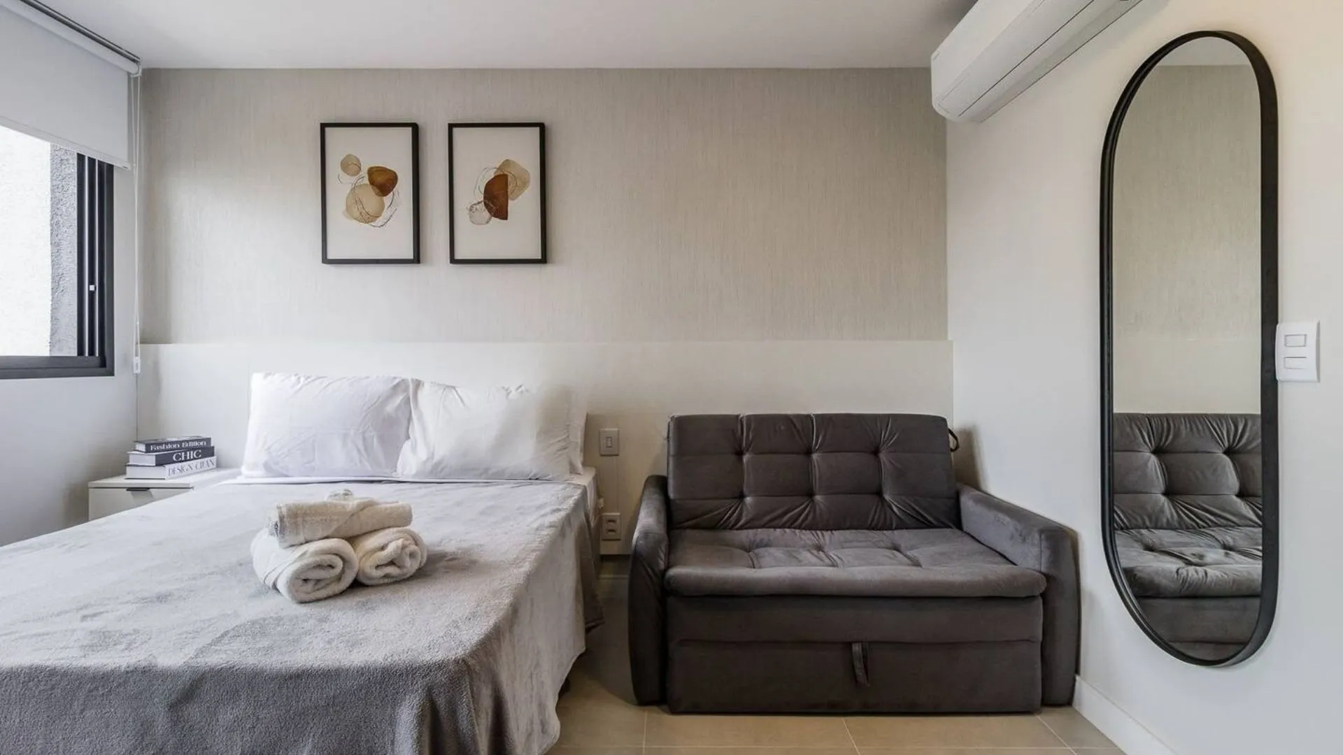 Imagem Studio completamente mobiliado e equipado, para comprar, localizado no GO Rio Branco
