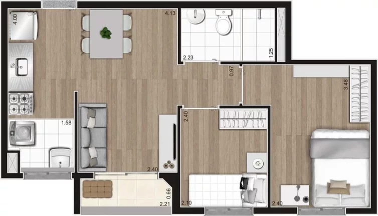 Imagem APARTAMENTO RESIDENCIAL em São Paulo - SP, Vila Leopoldina