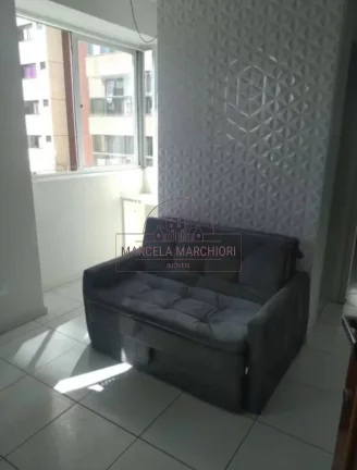 Foto do imóvel Quarto e sala mobiliado na Praia da Costa