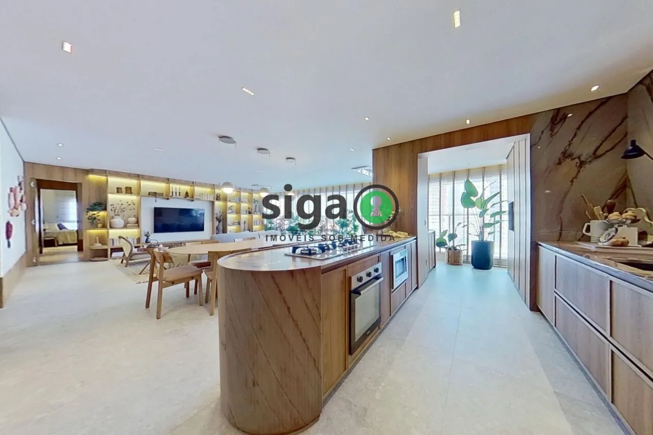 Imagem Apartamento à venda no Brooklin, 168m², 4 dts sendo 2 suítes, lazer completo