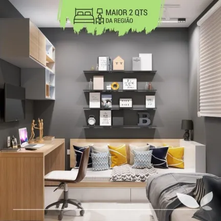Imagem Apartamento com 2 Quartos à Venda, 54 m² em Jardim Helvécia - Aparecida de Goiânia