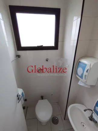 Imagem Sala comercial venda ou aluguel com uma vaga e portaria 24hrs, no bairro Vila Mathias na Av. Ana Costa