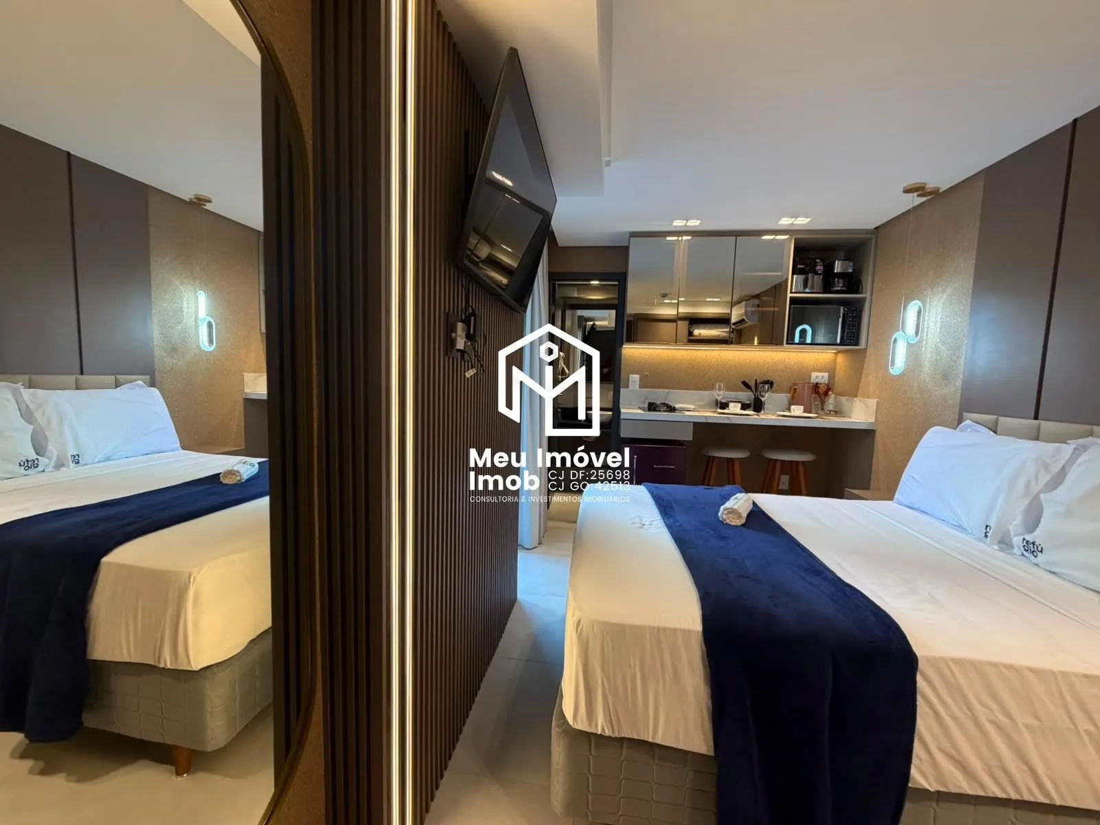 Imagem Stay Jardim Flat 1 Quarto 1 Vaga 26m² Mobiliado João Pessoa